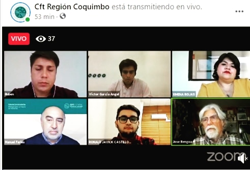 Estudiantes del CFT Estatal Coquimbo participaron en webinar sobre la perspectiva histórica de las constituciones en Chile